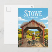STOWE USA POSTKARTE (Vorne/Hinten)