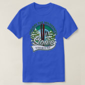 Stowe Vermont erkunden Wilderness Ski T-Shirt (Design vorne)