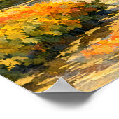 Stowe Vermont Herbst  Poster (Ecke)