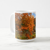 Stowe Vermont im Herbst Kaffeetasse (Vorderseite Links)