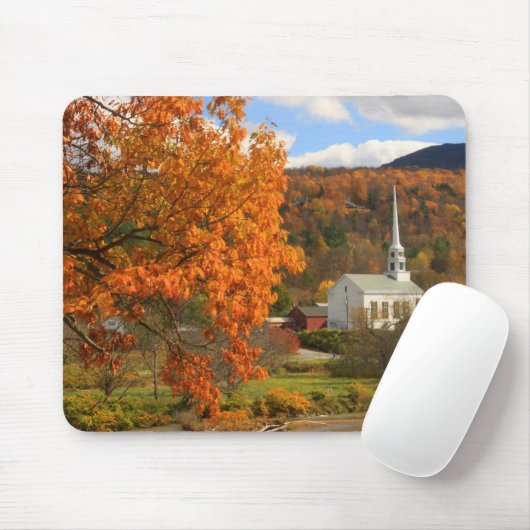 Stowe Vermont im Herbst Mousepad (Mit Mouse)