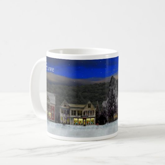 Stowe, Vermont Kaffeetasse (Vorderseite Links)