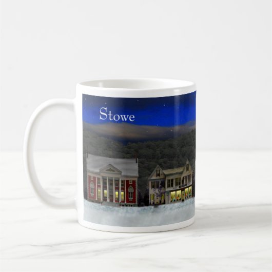 Stowe, Vermont Kaffeetasse (Links)