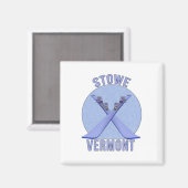 Stowe, Vermont Magnet (Vorderseite/Rückseite)