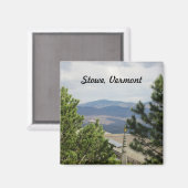Stowe, Vermont Magnet (Vorderseite/Rückseite)
