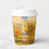 Stowe Vermont Papiertasse Pappbecher (Links)