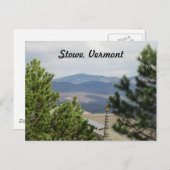 Stowe, Vermont Postkarte (Vorne/Hinten)