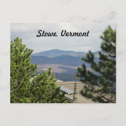Stowe, Vermont Postkarte (Vorderseite)
