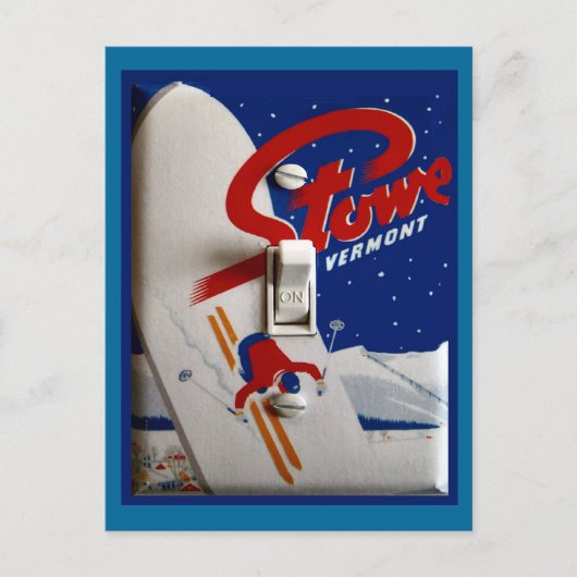 Stowe, Vermont Postkarte (Vorderseite)