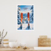 Stowe Vermont Ski Druck 1 Poster (Küche)