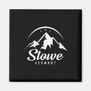 Stowe Vermont Ski Resort Skifahren Snowboarden Magnet