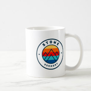 Stowe Vermont Skifahren Snowboardfahren Ski Famili Kaffeetasse