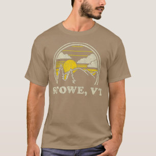 Stowe Vermont Vermont VT Vintages Wandern T-Shirt