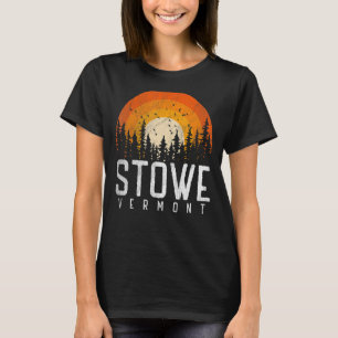 Stowe Vermont / Vintager 70er 80er 90s Retro City T-Shirt