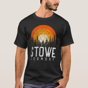 Stowe Vermont / Vintager 70er 80er 90s Retro City T-Shirt