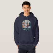 Stowe Vermont Winter Vintag Hoodie (Vorne ganz)