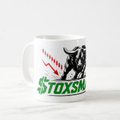 Stoxsman.com Investitionen Kaffeetasse (Vorderseite Links)