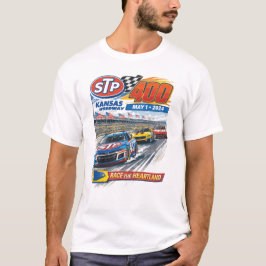 STP 400 Kansas Speedway Rennen The Heartland T-Shirt