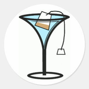 STP-Logo-Aufkleber, klein, Blatt von 20 Runder Aufkleber