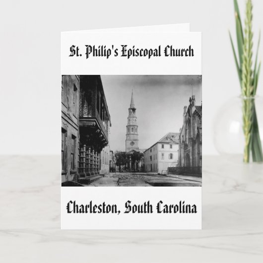 stp, St Philip Episkopale Kirche Karte (Vorderseite)