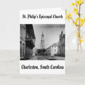 stp, St Philip Episkopale Kirche Karte (Gelbe Blume)