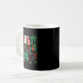 Stpartum Xmas Coquette Mother Baby Nurse Christmas Kaffeetasse (Vorderseite Links)