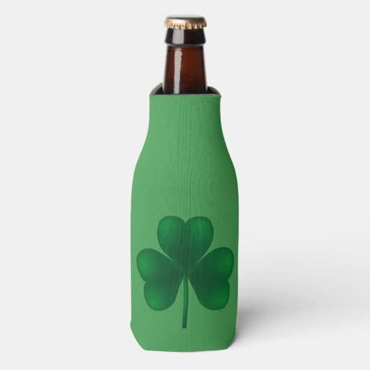 St'Patrick's Day Party Kleeblatt Flasche Cooler Flaschenkühler (Flaschenvorderseite)