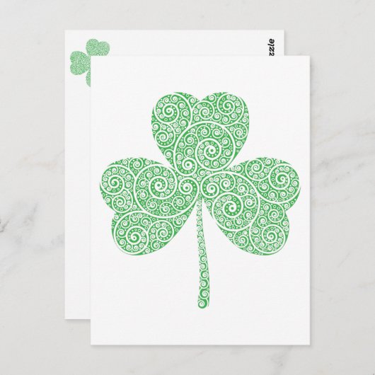 StPatrick'sDay-05 Postkarte (Vorne/Hinten)