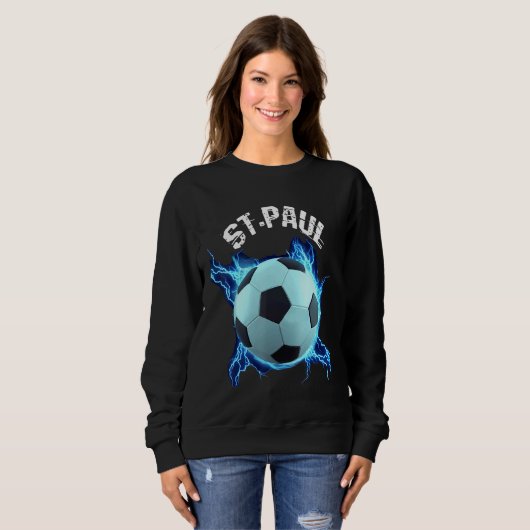 Stpaul Soccer Retro Sweatshirt (Vorne ganz)