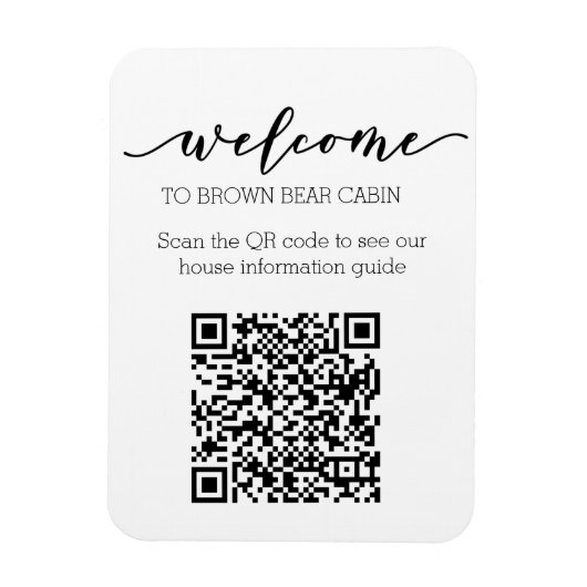 STR Guide QR-Leitfaden Informationen Mietvertrag Z Magnet (Vertikal)