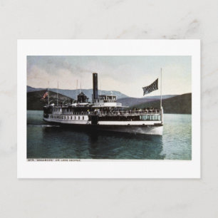 Str. Sagamore am Lake George, New York Postkarte