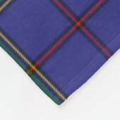 Strachan Clan Abzeichen Tartan Kariert Fleecedecke (Ecke)