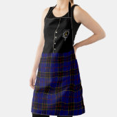 Strachan Clan Abzeichen & Tartan Kilt Schürze (InSitu)