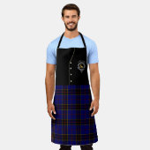 Strachan Clan Abzeichen & Tartan Kilt Schürze (Getragen)