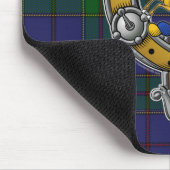 Strachan Tartan & Abzeichen Mousepad (Ecke)