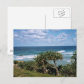 Stradbroke Island Postkarte (Vorne/Hinten)