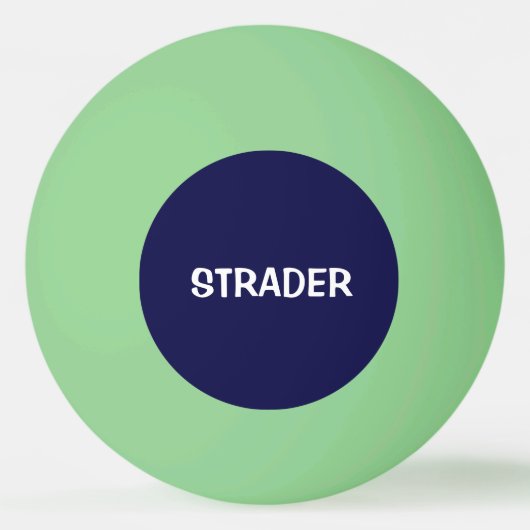 Strader Ping Pong Ball Tischtennisball (Vorderseite)