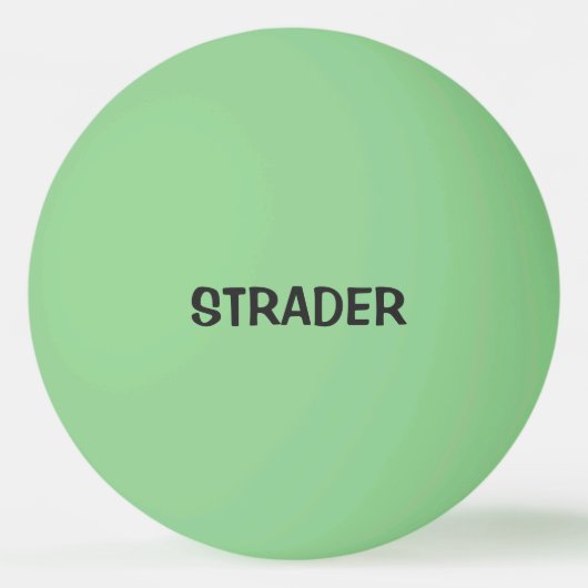 Strader Ping Pong Ball Tischtennisball (Vorderseite)