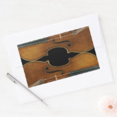 Stradivari Duo Rechteckiger Aufkleber (Umschlag)