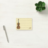 Stradivari Violine Bach Partita Post-it Klebezettel (Büro)