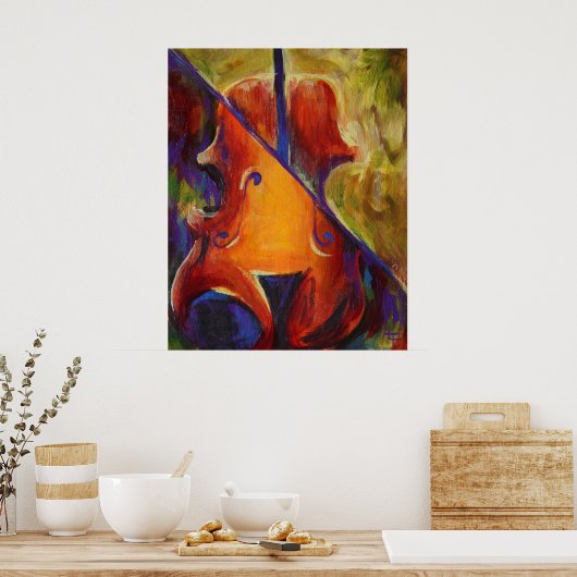 Stradivarius Print Poster (Küche)