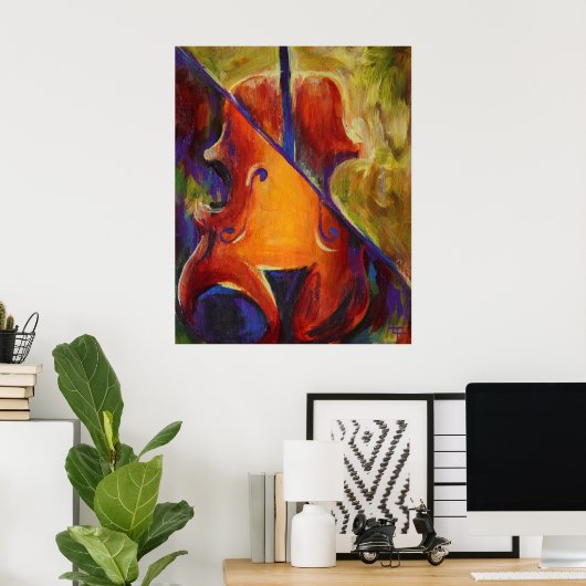 Stradivarius Print Poster (Heimbüro)