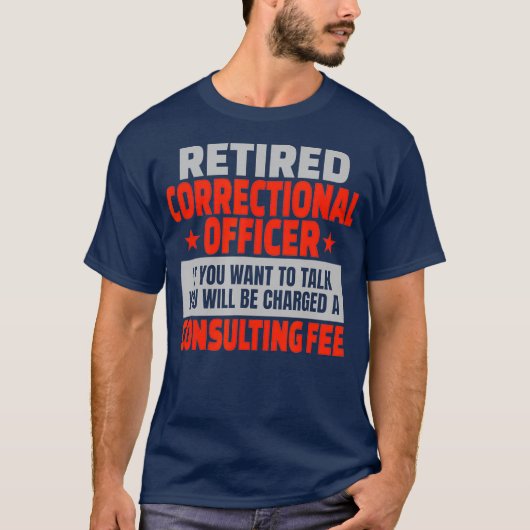 Straffreier Korrektor Funny Retirement T-Shirt (Vorderseite)