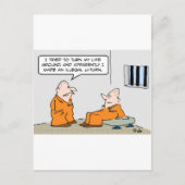 Strafgefängnis illegal ablegen postkarte (Vorderseite)