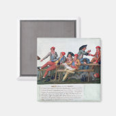 Strafgerichtshof vom 2. und 3. September 1792 Magnet (Vorderseite/Rückseite)