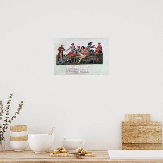 Strafgerichtshof vom 2. und 3. September 1792 Poster (Küche)