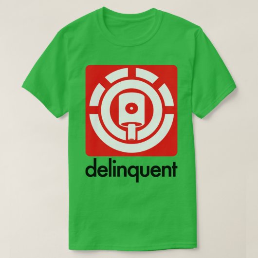 STRAFGESETZÜBERTRETER T-Shirt (Design vorne)