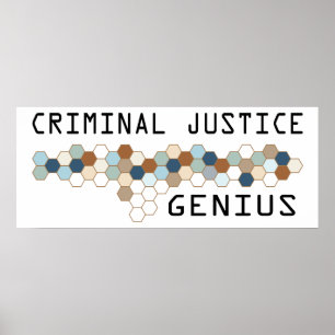Strafjustiz Genius Poster