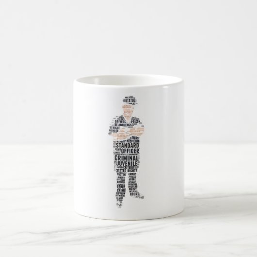 Strafjustiz Kaffeetasse (Mittel)
