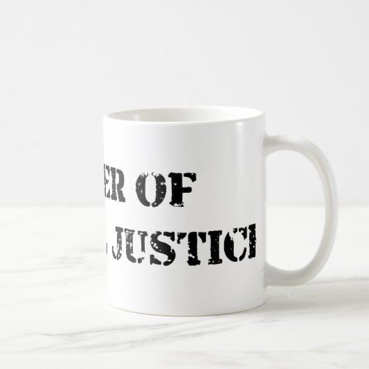 Strafjustiz Kaffeetasse (Rechts)